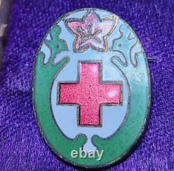 WWII Imperial Japanese Red Cross Nurse Association Membership Badge