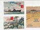 Wwii Imperial Japanese Seaplane Tender Mizuho Launch Commemorative Postcards