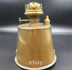 WWII Imperial Japanese Ship Oil Lantern, 1941, Rare Vintage Maritime Lamp