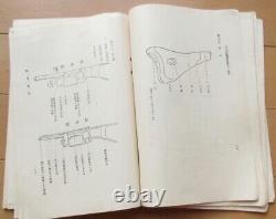 WWII Imperial Japanese Type 96 LMG Manual 1940 Rare Army Book Military