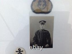 WWII Imperial Japanese Uniform Collectibles in Display Box