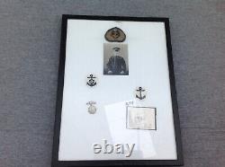 WWII Imperial Japanese Uniform Collectibles in Display Box
