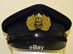 WWII Imperial Japanese naval cap officer With box