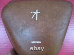 WWII Japanese Army Rubberized Canvas Holster Type 14 Nambu Pistol XLNT RARE #3