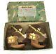 Wwii Japanese Childs Wood Imperial Army Soldiers Pull Toy In Original Box