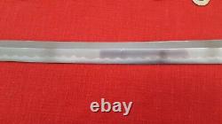 WWII Japanese Imperial Army Officer's Samurai Sword Katana Signed By Yoshi Michi