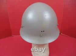 WWII Japanese Imperial Army Type 90 Helmet withLiner & Chin Strap Refurbished #3