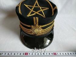 WWII Japanese Military Imperial Soldier's Dress uniform Hat Cap Boxed set-c1229
