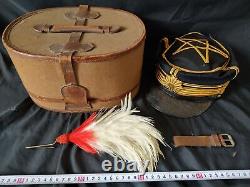 WWII Japanese Military Imperial Soldier's Dress uniform Hat Cap Boxed set-g0229