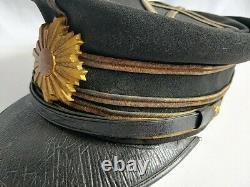 WWII Japanese Military Imperial Soldier's Dress uniform Hat Cap -c0623