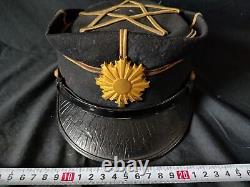 WWII Japanese Military Imperial Soldier's Dress uniform Hat Cap set-g0424