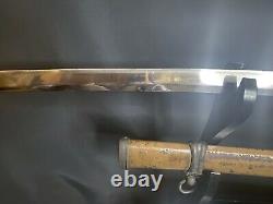 WWII Japanese SHOWA 18-year Type3 Sword NIHONTO KATANA Imperial Japanese Army WW