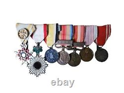 WWII Medal set military hanging clasp Imperial Japanese WW2 Sacred Treasure