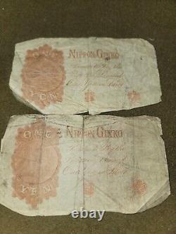 WWII-Post WWII Imperial Japanese Currency MULTIPE NOTES OF EACH