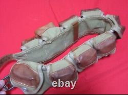 WWII Replica Imperial Japanese Army Paratrooper Ammo Belt Bandolier Nakata