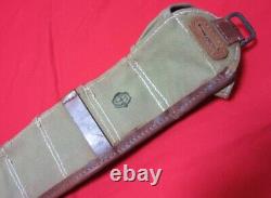 WWII Replica Imperial Japanese Army Paratrooper Ammo Belt Bandolier Nakata