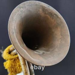 WWII WW2 Japanese Imperial Army Trumpet bugle Length34cm Vintage original