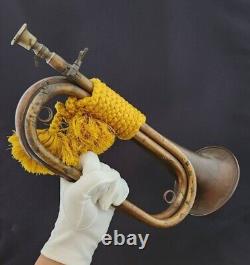 WWII WW2 Japanese Imperial Army Trumpet bugle Length34cm Vintage original