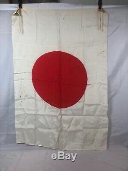 WWII WW2 Japanese Silk Flag, Original, Imperial, IJA, Army, 38x27, Vintage, War