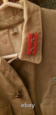 WWII WW2 Japanese Tunic, Army, Imperial, Officer, Original, Jacket, Coat, Military, War
