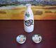 Wwii Ww2 Vintage Japanese Imperial Army Sake Bottle Set With Two Sake Cups