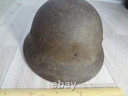 WWII original imperial japanese iron helmet cap MILITARIA ARMY NAVY Military 2