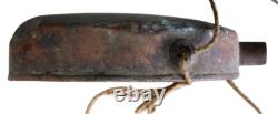 WWII ww2 Japanese Army antique Imperial Military Gunpowder Flask 18.5x16cm Rare