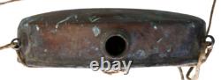 WWII ww2 Japanese Army antique Imperial Military Gunpowder Flask 18.5x16cm Rare