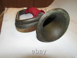 WWII ww2 imperial japanese army bugle Pacific War Red 34cm