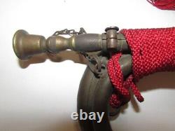 WWII ww2 imperial japanese army bugle Pacific War Red 34cm