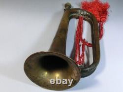 WWII ww2 imperial japanese army bugle Pacific War Signal 34cm