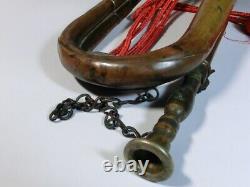 WWII ww2 imperial japanese army bugle Pacific War Signal 34cm