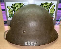 WWll Imperial Japan Army Iron Helmet military headgear Japanese WW2 (Free S&H)