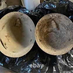 World War 2 Japanese Helmet Type 90 Army Imperial Original Vintage Antique 2Set