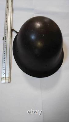 World War 2 Original Japanese Helmet Gaiter Trumpet Imperial Army Vintage WW2