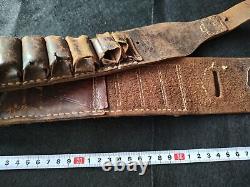 World War 2 WWII Japanese Military Imperial Army Soldier's bullet Belt-e1107