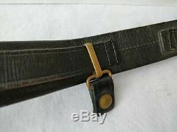 World War 2 WWII Japanese Military Imperial NAVY Soldier's buckle Belt-b628