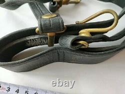 World War 2 WWII Japanese Military Imperial Navy Soldier's buckle Belt-c0925