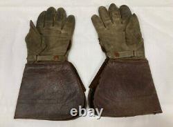 World War II Imperial Japanese Air Force Authentic Pilot Gloves Rare Find