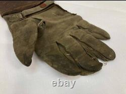 World War II Imperial Japanese Air Force Authentic Pilot Gloves Rare Find