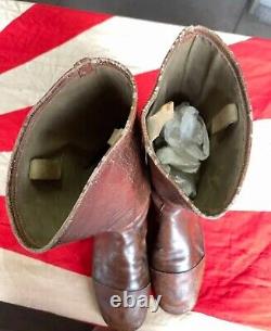 World War II Imperial Japanese Army Air Force Pilot's Boots Rare, Authentic