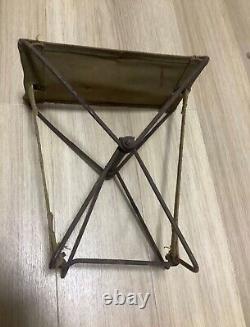 World War II Imperial Japanese Army Folding Field Chair Authentic Military 2