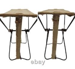 World War II Imperial Japanese Army Folding Field Chair Authentic Military Rare