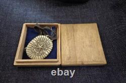 World War II Imperial Japanese Army Infantry Battalion Medal withLeather & Box