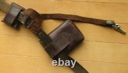 World War II Imperial Japanese Army Lieutenant's Belt Set with Dog Tag