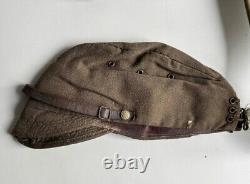 World War II Imperial Japanese Army Lt. Uniform Hat, Belt & Hood Set