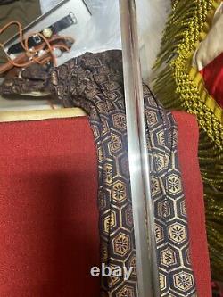 World War II Imperial Japanese Army Major General's Military Sword, Rare & Authe