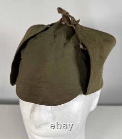 World War II Imperial Japanese Army Mechanic's Work Cap, Authentic Vintage