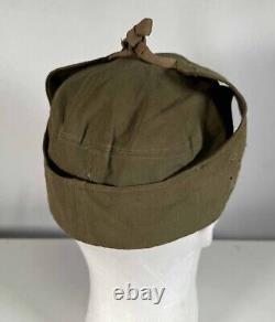 World War II Imperial Japanese Army Mechanic's Work Cap, Authentic Vintage