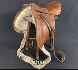 World War II Imperial Japanese Army Military Police Horse Saddle Rare Cavalry 2